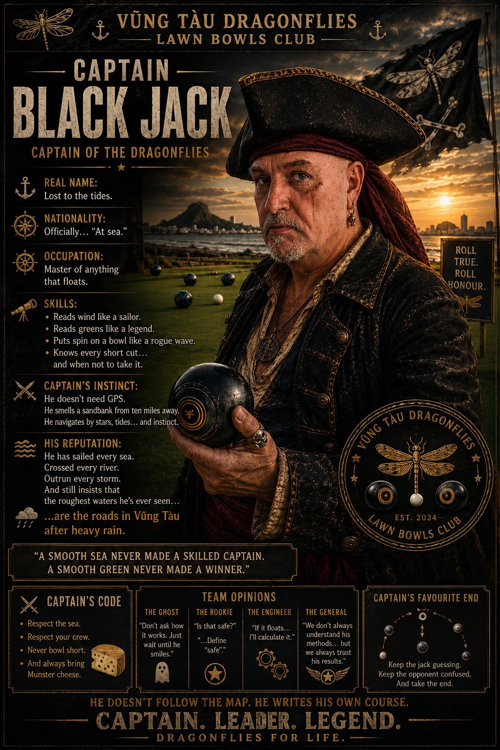 Captain Black Jack AI Alter Ego