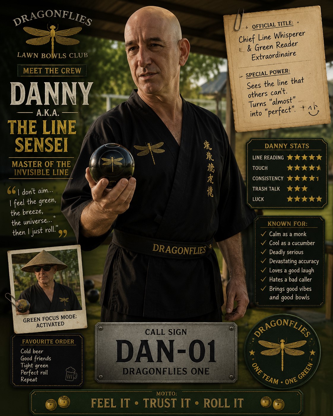 Danny The Line Sensei AI Alter Ego